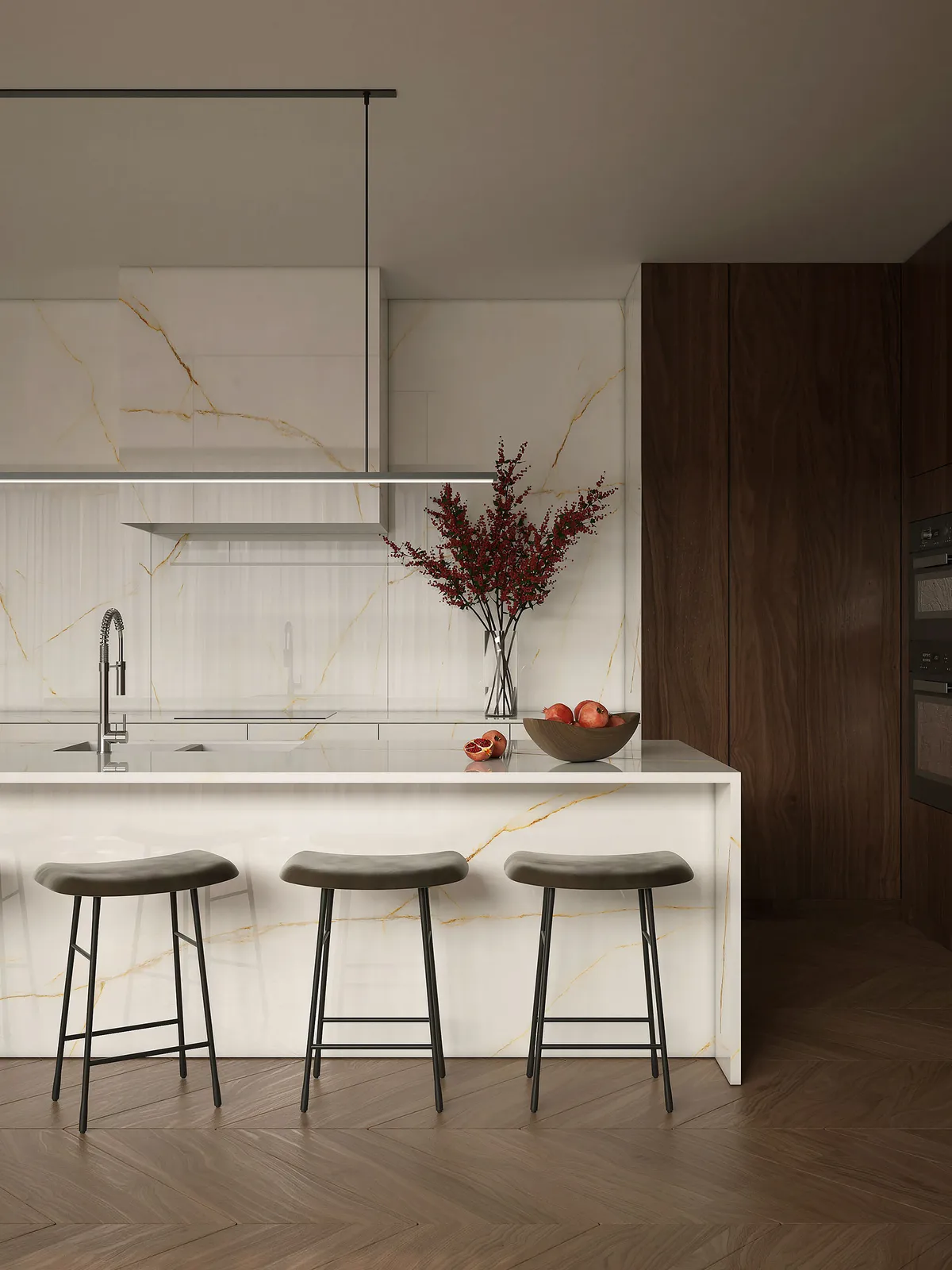 Laminam Diamond в интерьере