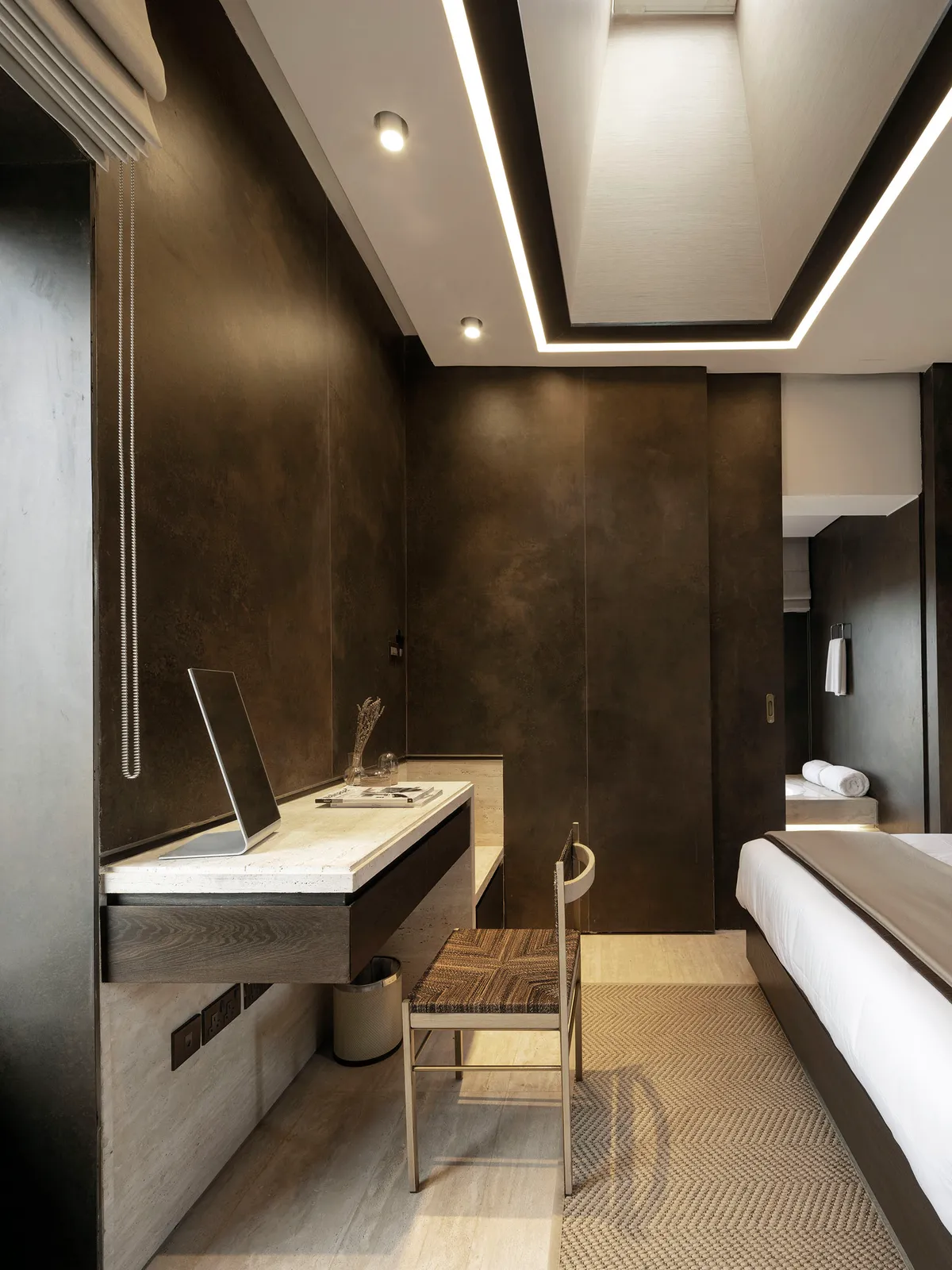 Laminam Ossido в интерьере