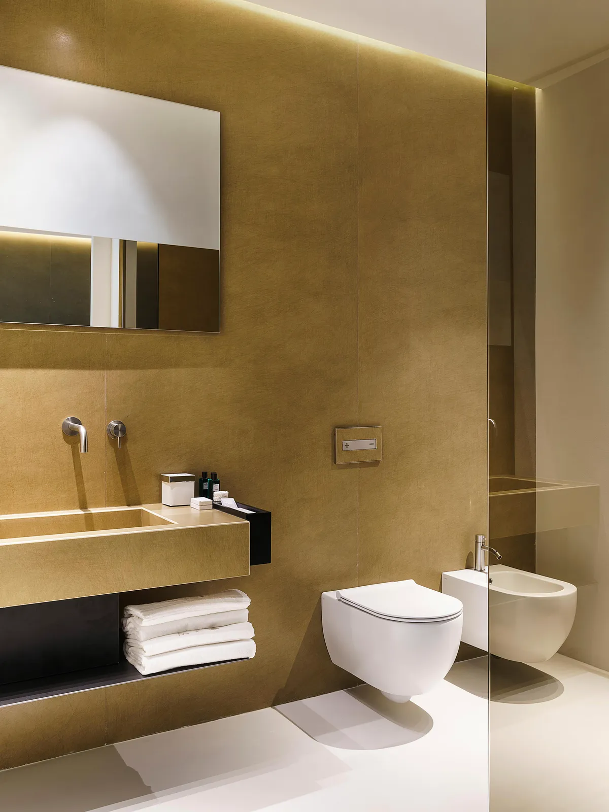 Laminam Seta в интерьере