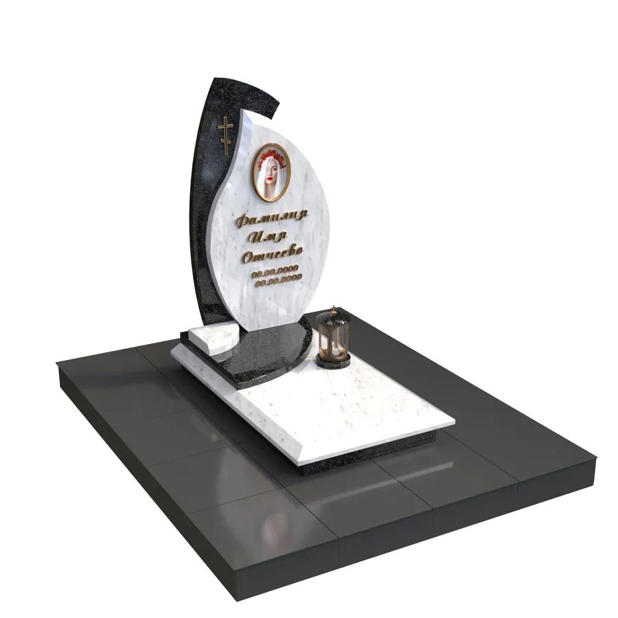 Мемориальный комплекс, модель 37: Габбро-Диабаз + Коелга